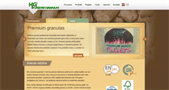 Desktop Screenshot of granulas.lv